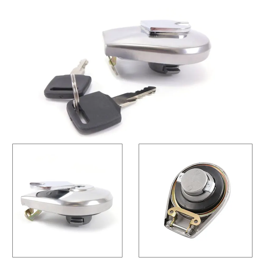 Крышка топливного бака мотоцикла крышка бензинового блокировки с 2 ключами для