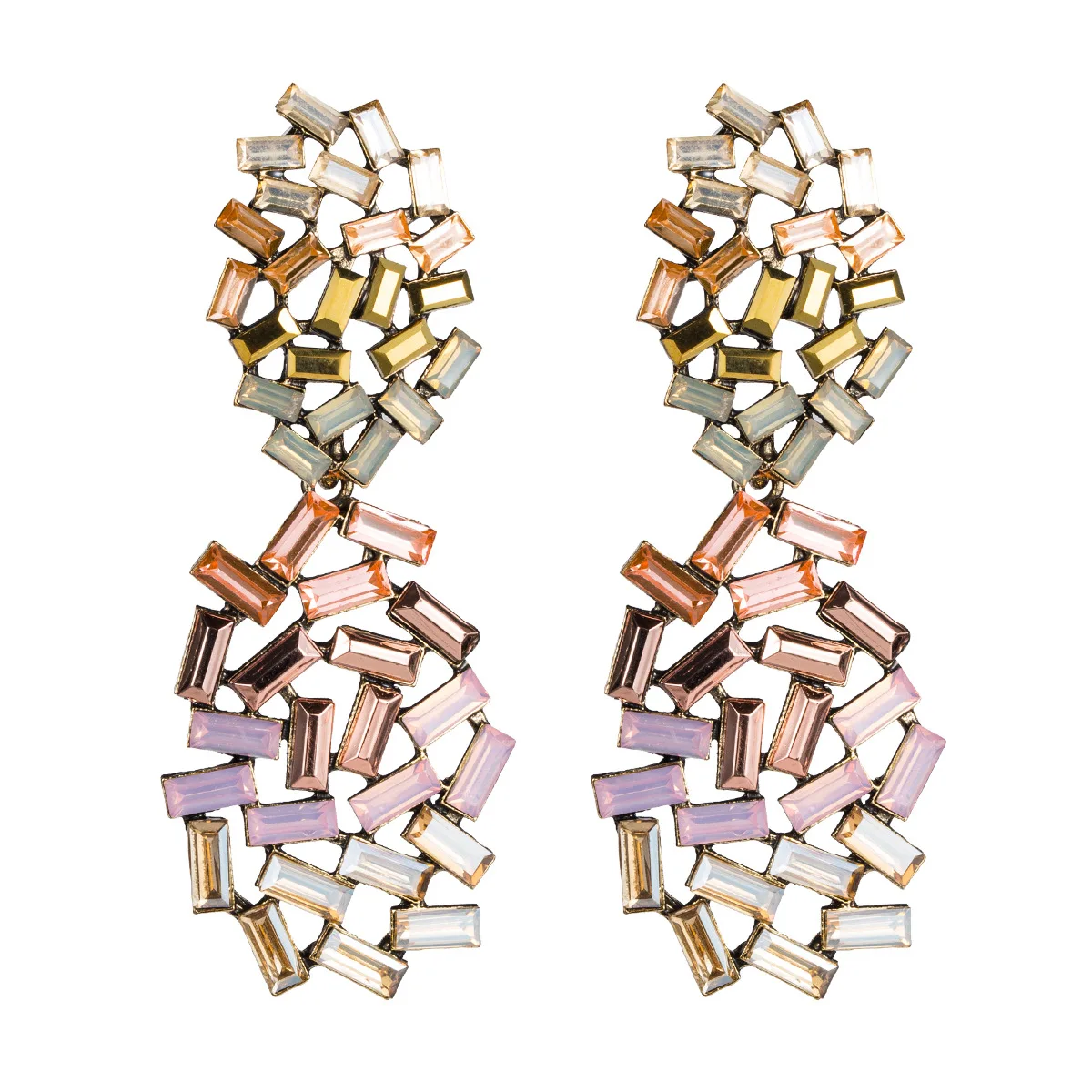 Новинка металлическая эмалированная подвеска в виде пчелы висячие серьги для