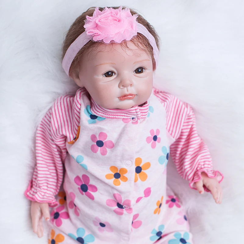 Fashion Dolls Reborn Silicone For Princess Children Birthday Gift Kids Toys for Girls YDK-51R3 Newborn Babay with Clothes |