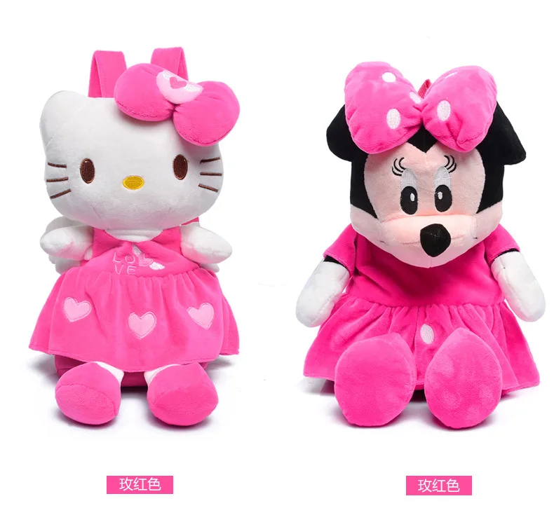 Disney Микки Маус мультфильм детская сумка для школа детский сад Детская сумка на плечо для мальчиков и девочек от 1 до 5 лет Большой рюкзак