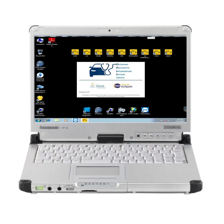 Диагностический инструмент тетрадь CF C2 i5 / 4G laptopcf c2 с ois 6.2.0 программное