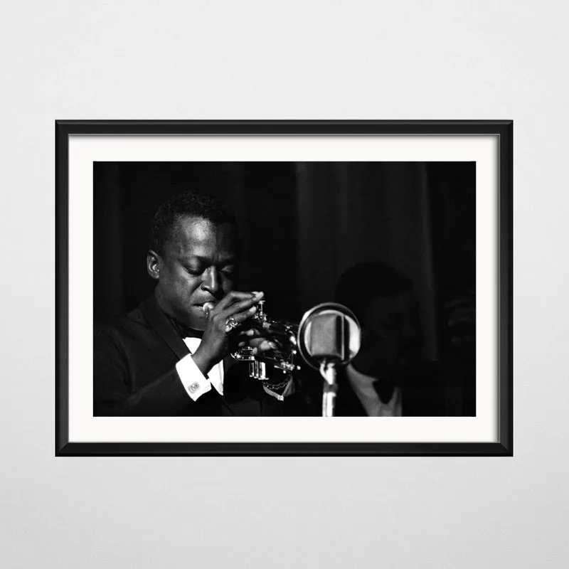 P824 Miles Davis Blue Jazz лучший Музыкальный Саксофон художественная живопись Шелковый Холст плакат настенный домашний декор - Color: 14