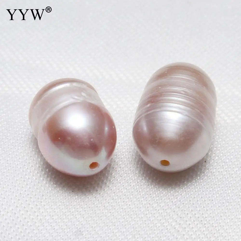 10 шт./лот искусственный рисовый пресноводной жемчужный бисер натуральные