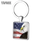 Женский брелок для ключей в виде американского Орла и статуи Свободы, стильный брелок для ключей FG117