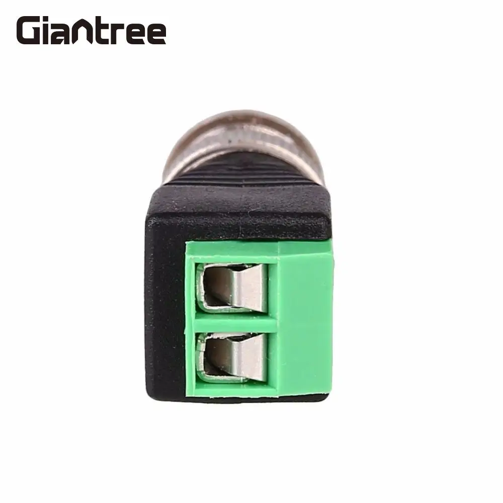 Giantree Vedio BNC коннектор IR 73 Разъем для CCTV безопасности зеленая камера наблюдения