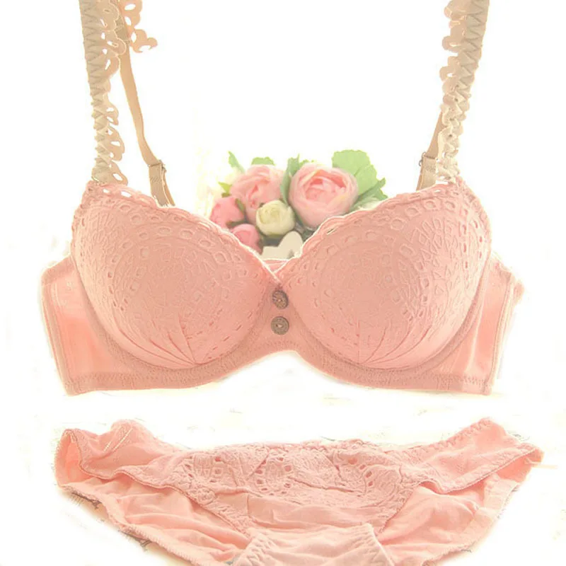 3 цвета набор бюстгальтеров с вышивкой сексуальный комплект для молодых девушек