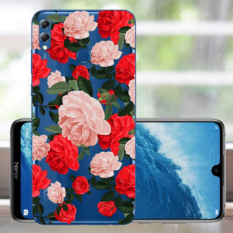 XMG Мягкий силиконовый чехол для huawei Honor 8X, бампер для Honor 8X, чехол для телефона из ТПУ, чехол для huawei Honor 8X8 X Honor8X, чехол - Цвет: XMG
