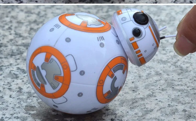 8,5 см Звездные Войны Пробуждение силы BB8 игрушка BB-8 дроид робот Дарума тумблер фигурка игрушки сумка Подвеска Рождественский подарок для детей