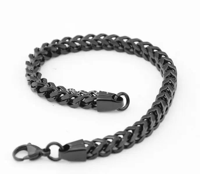 Ожерелье и браслет из нержавеющей стали мужские | Украшения аксессуары