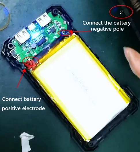 Водонепроницаемый светодиодный аккумулятор 50000 мА/ч с двумя портами usb+ без аккумулятора, самодельный внешний аккумулятор, чехол для зарядного устройства