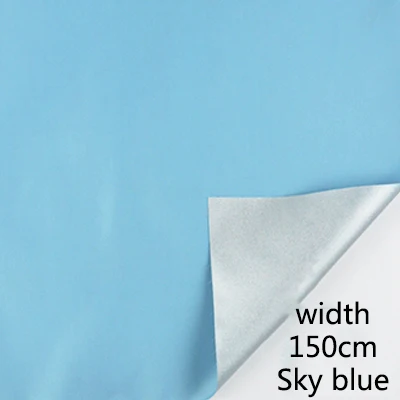 Sky blue Meetee 100*150-170 см водонепроницаемая ткань ТПУ Оксфорд материал DIY Наружная палатка из ткани Рипстоп зонтик Материал аксессуары FA002 - Цвет: Sky blue