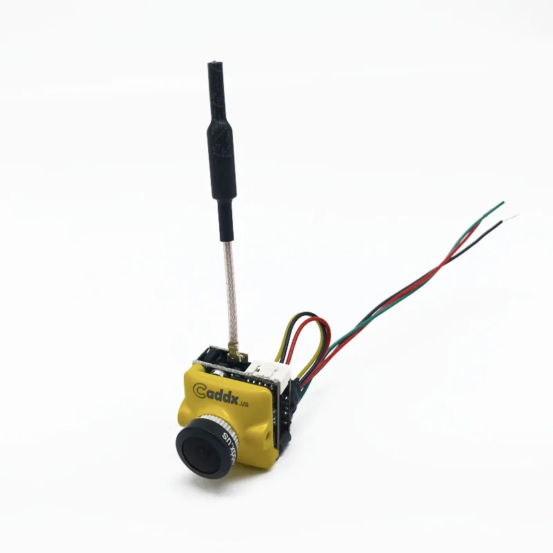 5,8 Г 48CH передатчик FPV 25/100/200 мВт Поддержка smartaudio 5-24 В постоянного тока, с Caddx Turbo Micro F2 CMOS 2,1 мм 1200TVL с видом от первого лица
