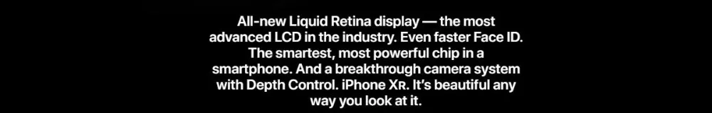 Apple iPhone XR разблокированный мобильный телефон полный экран Face ID 4G LTE 6," шестиядерный 12MP и 7MP 3GB rom 64 GB/128 GB/256 GB