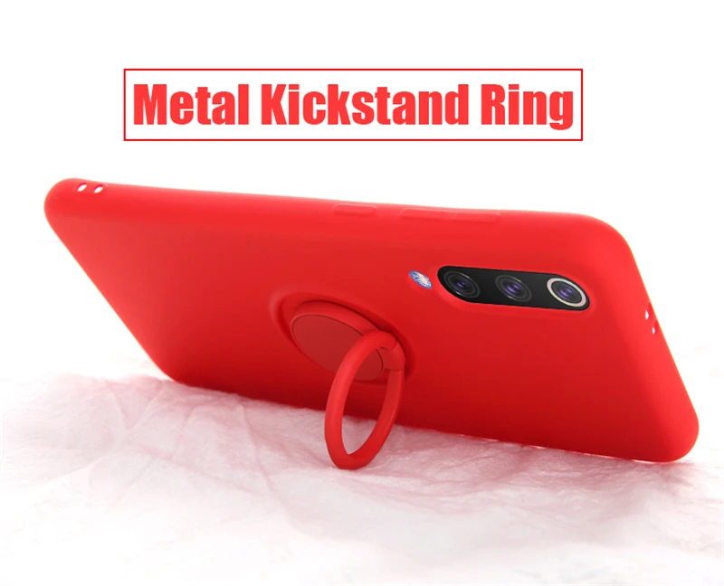Мягкий силиконовый чехол, чехол для Xiaomi mi 9 SE mi 9 Red mi K20 Pro 9 T, металлическое кольцо-держатель для телефона, силиконовый чехол на Xiaomi mi 9 SE, чехол 9SE