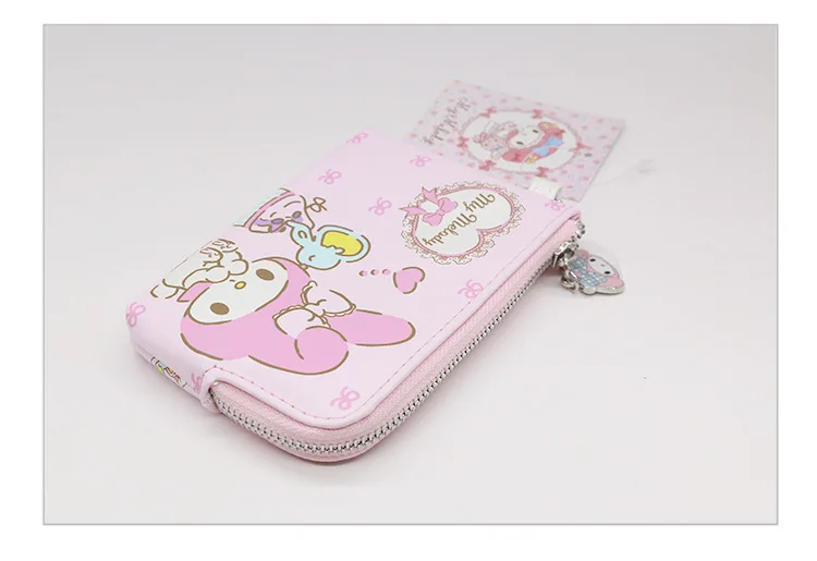 1 шт. новые японские сумочки из искусственной кожи My melody, женские Мини-кошельки на молнии, сумки для девочек, подарки