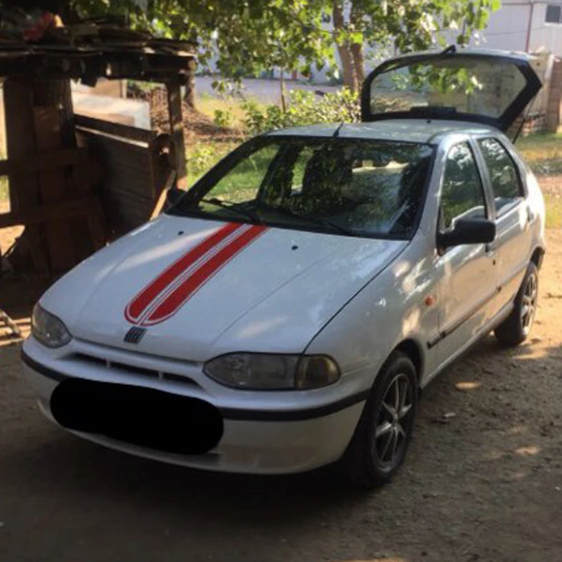 Наклейки на автомобиль крышка капота двигателя полоса для самостоятельной