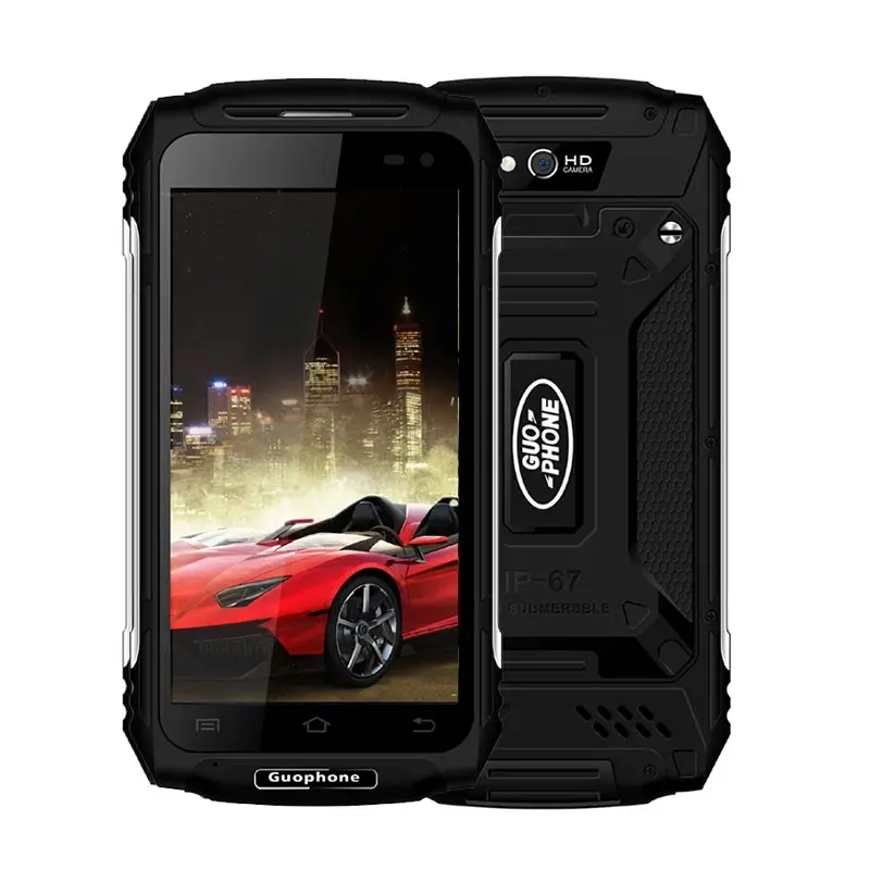 GUOPHONE X2 IP67 водонепроницаемый ударопрочный мобильный телефон 5500 мАч 5," HD MTK6737 четырехъядерный 2 ГБ+ 16 ГБ Android 6,0 8 Мп gps 4G смартфон