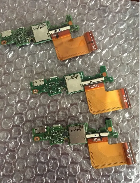 Оригинальный Micro USB HDMI зарядный порт IO плата для DELL Venue 11 Pro 5130 7130 7139 usb T0G7001 R26KY