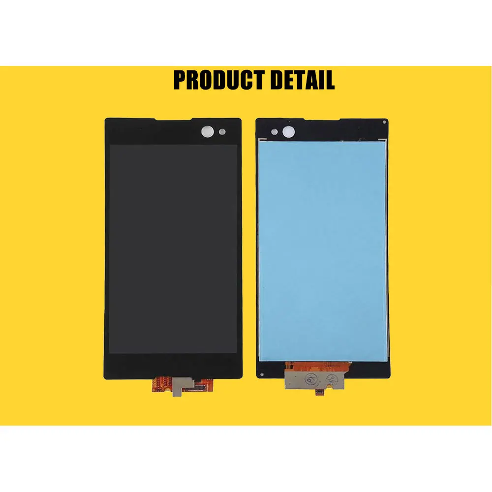 Замена ЖК экрана для Sony Xperia C3 экран дисплея Dual D2502 D2533 S55U S55T|Экраны мобильных