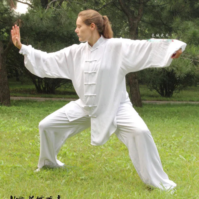 Костюм Shaolin Wushu костюм для кунг фу китайский боец унисекс Wudang одежда тренировок|kung