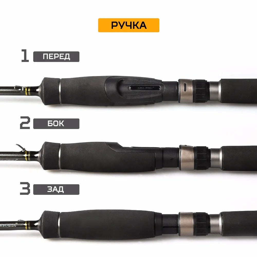АМА Рыба спиннинг 2.1 м сверхлегкий углеродного Рыбалка Rod 2 секции ml Тесты 5 23 г