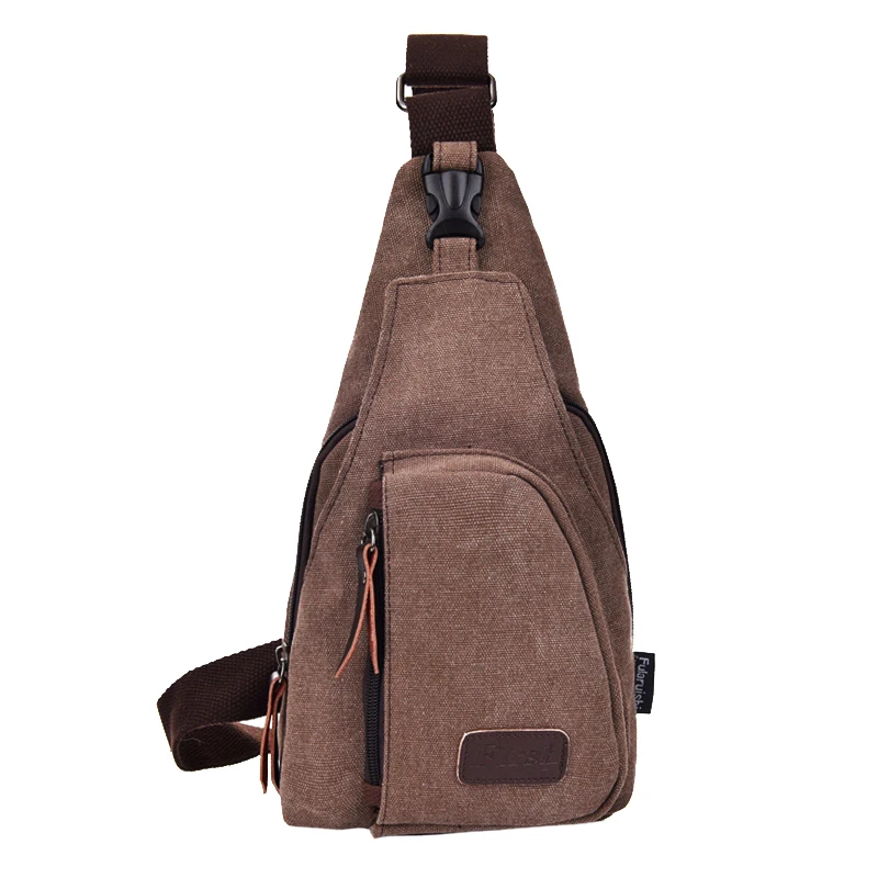 brown 16x31x6cm MoneRffi мужские нагрудные сумки-кража, мужская сумка на плечо, Мужская Скрытая грудь, Мужская Ретро сумка через плечо - Цвет: brown 16x31x6cm