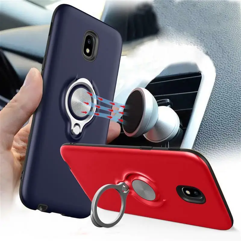 For Samsung Galaxy J3 J5 J7 2017 J330 SM-J530 J730 case Car Holder Stand Magnetic Bracket Finger Ring Cover J530 |