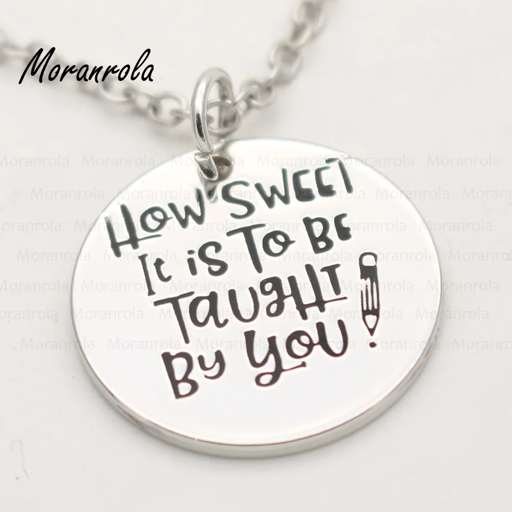 Новое поступление ожерелье и брелок с надписью How Sweet It To Be need By You подарок на День