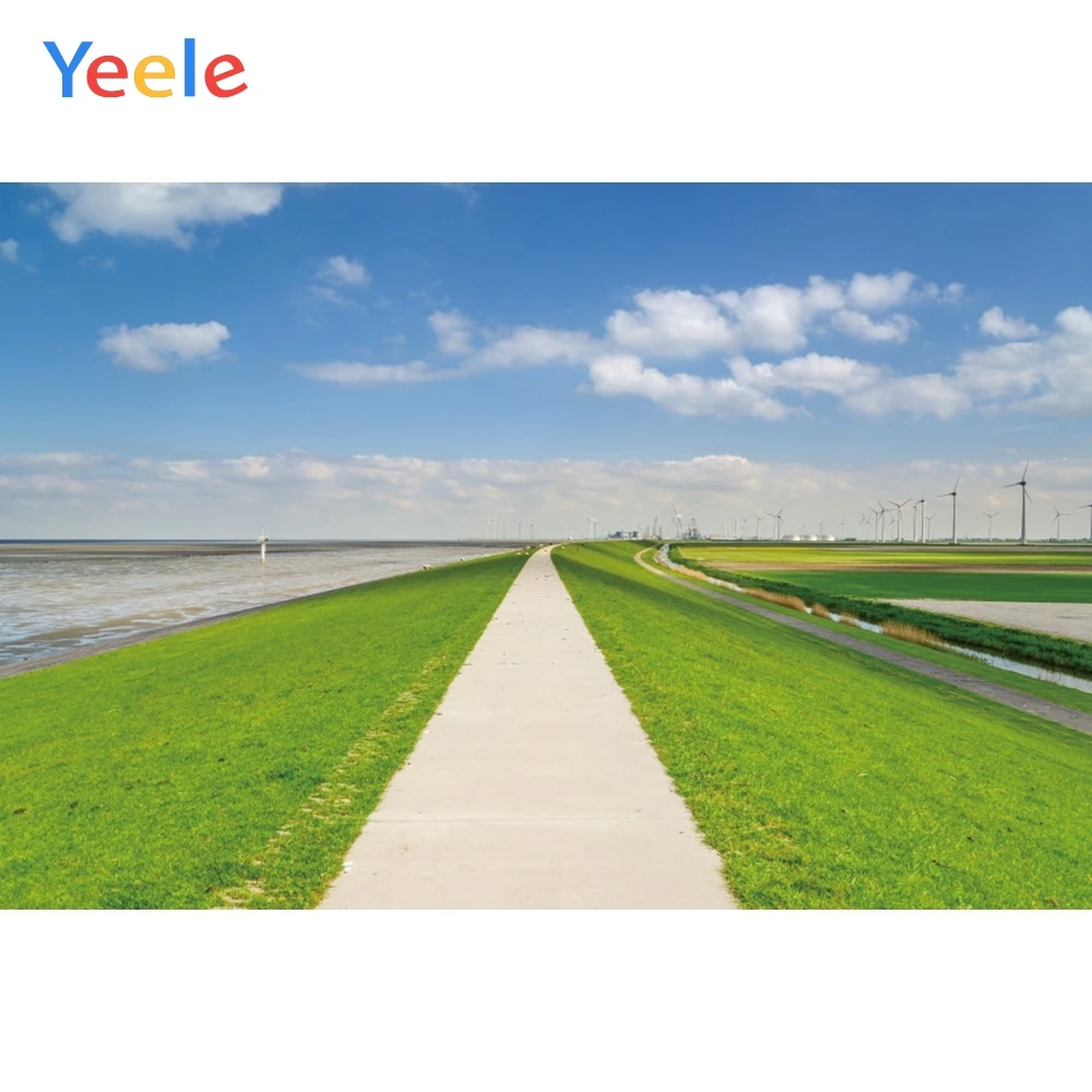 

Yeele Landscape Photocall Wood Road Prairie River Photography Backdrops Personalized Photographic Backgrounds For Photo Studio