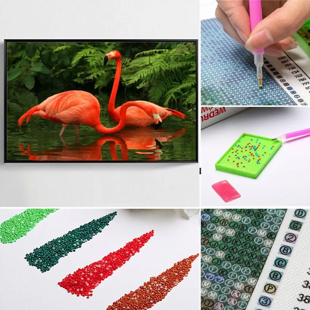 Стежка полная вышивка DIY узор Картина Алмазная Герон крест|Рисование и