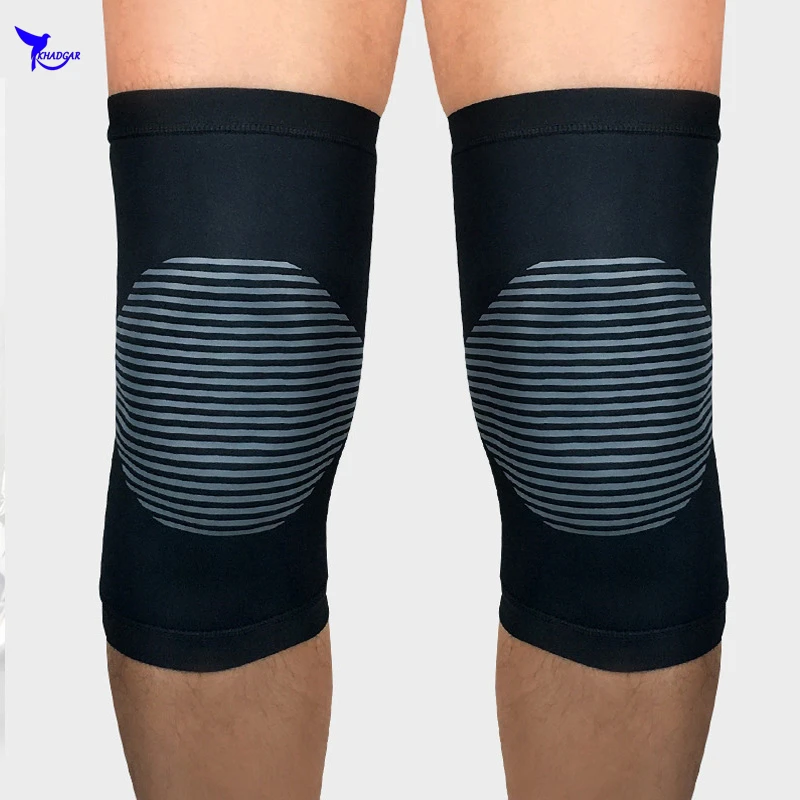 2 шт./лот компрессионная пауэрлифтинг наколенник Patella Meniscus защита для баскетбола