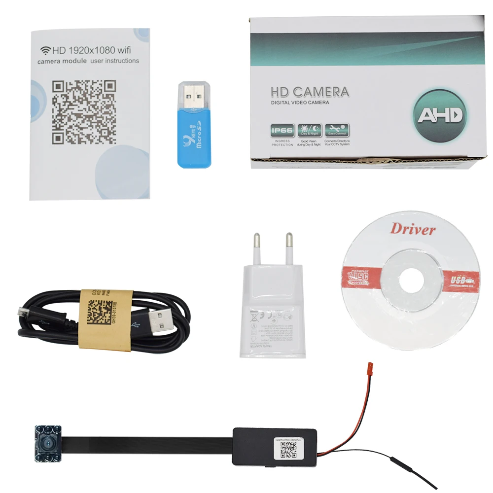 Hot 1080P Mini Wifi Camera HD wifi P2P TF slot video Recording Motion Detection remote control Security with night vision | Электроника