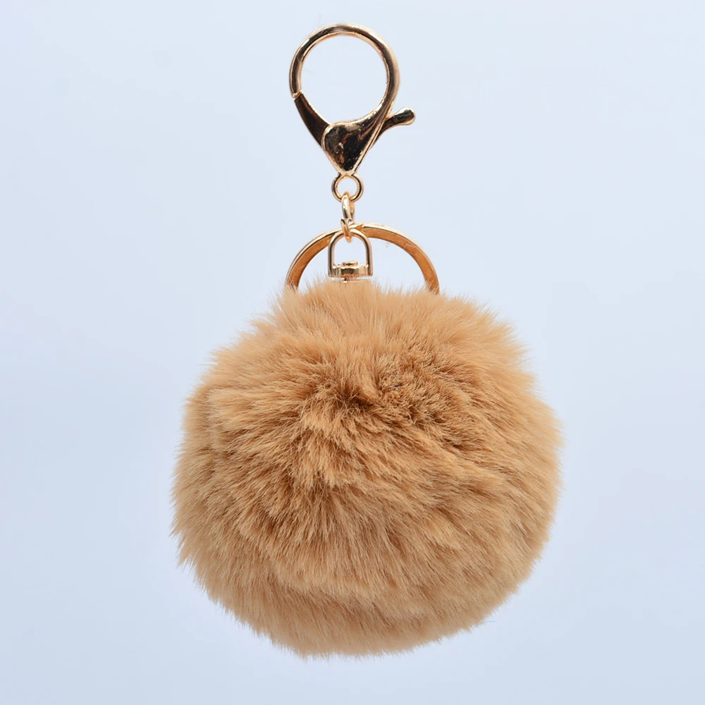 Красочный брелок помпон для женских сумок 8 см|Сувениры вечеринок| |