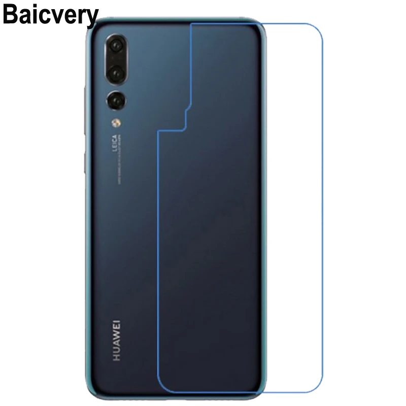 Взрывозащищенное мягкое Стекло Nano для Huawei P20 Lite задняя пленка Pro / P30 Nova 3E (не