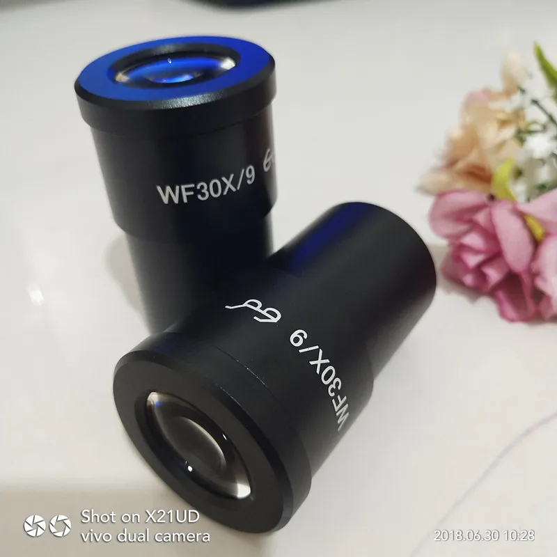 WF30X высокая точка зрения широкоугольный 9 мм поле оптический стерео микроскоп