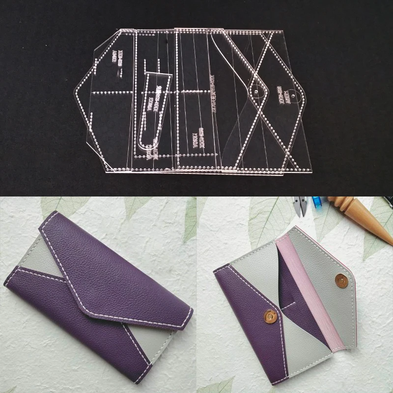 Акриловый трафарет лазерная резка шаблон Сделай Сам кожа ручной работы ремесло