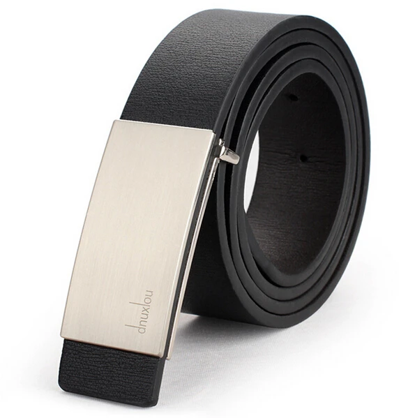 Модные Мужские Кожаные Ремни Высокого Качества Роскошный Черный Коричневый