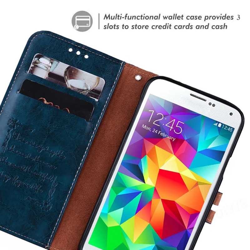 Чехлы CHOEOIWE для телефонов Samsung Galaxy S5 Neo SV i9600 G900 9600 кожаный чехол книжка с бумажником