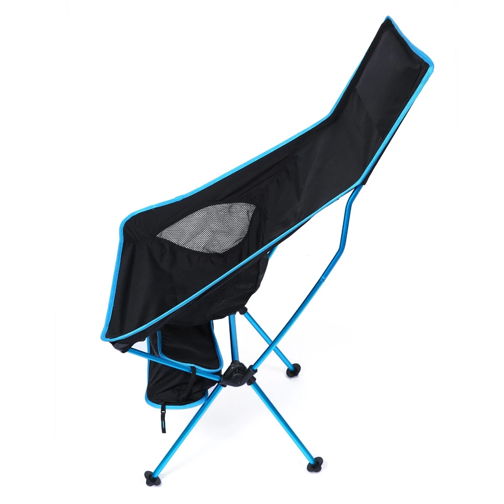 Переносное складное рыболовное кресло для кемпинга съемное из алюминиевого