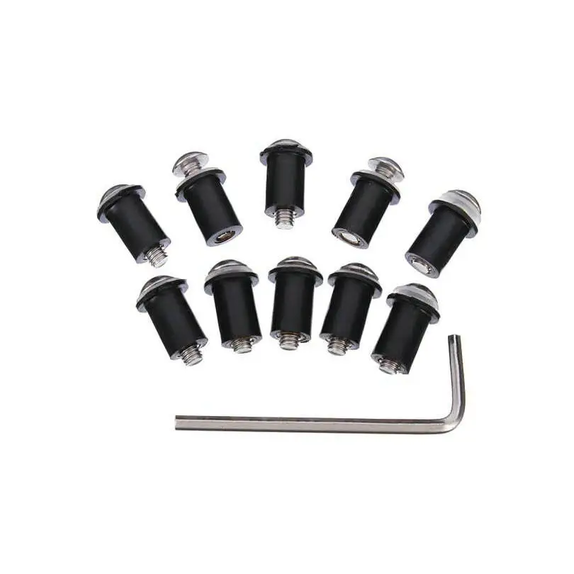 

Motorcycle fairing Windscreen Screw Windshield screws bolt for HONDA for SUZUKI for Kawasaki for Yamaha 10pcs