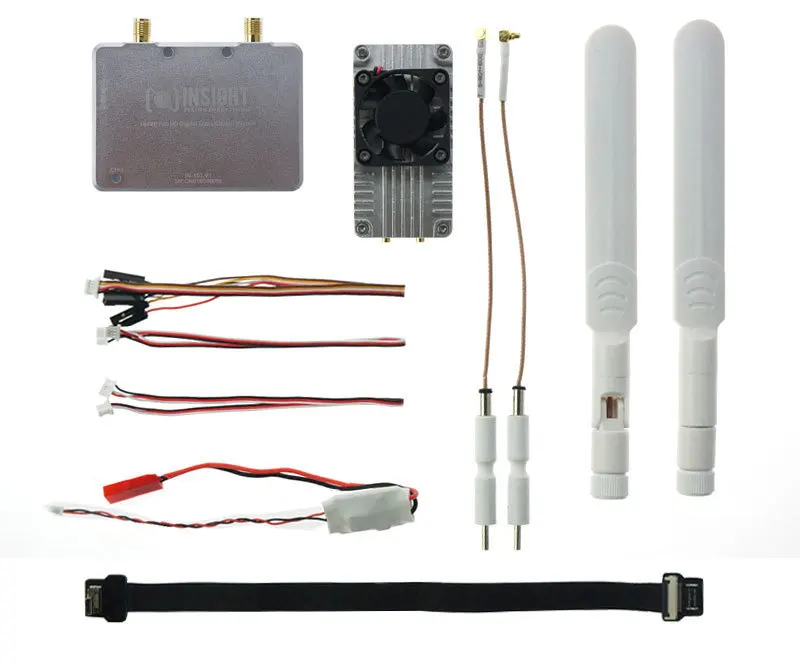 10 км 1080P FPV проекция 100 мВт/200 МВт Full HD HDMI цифровой беспроводной видеопередатчик Combo