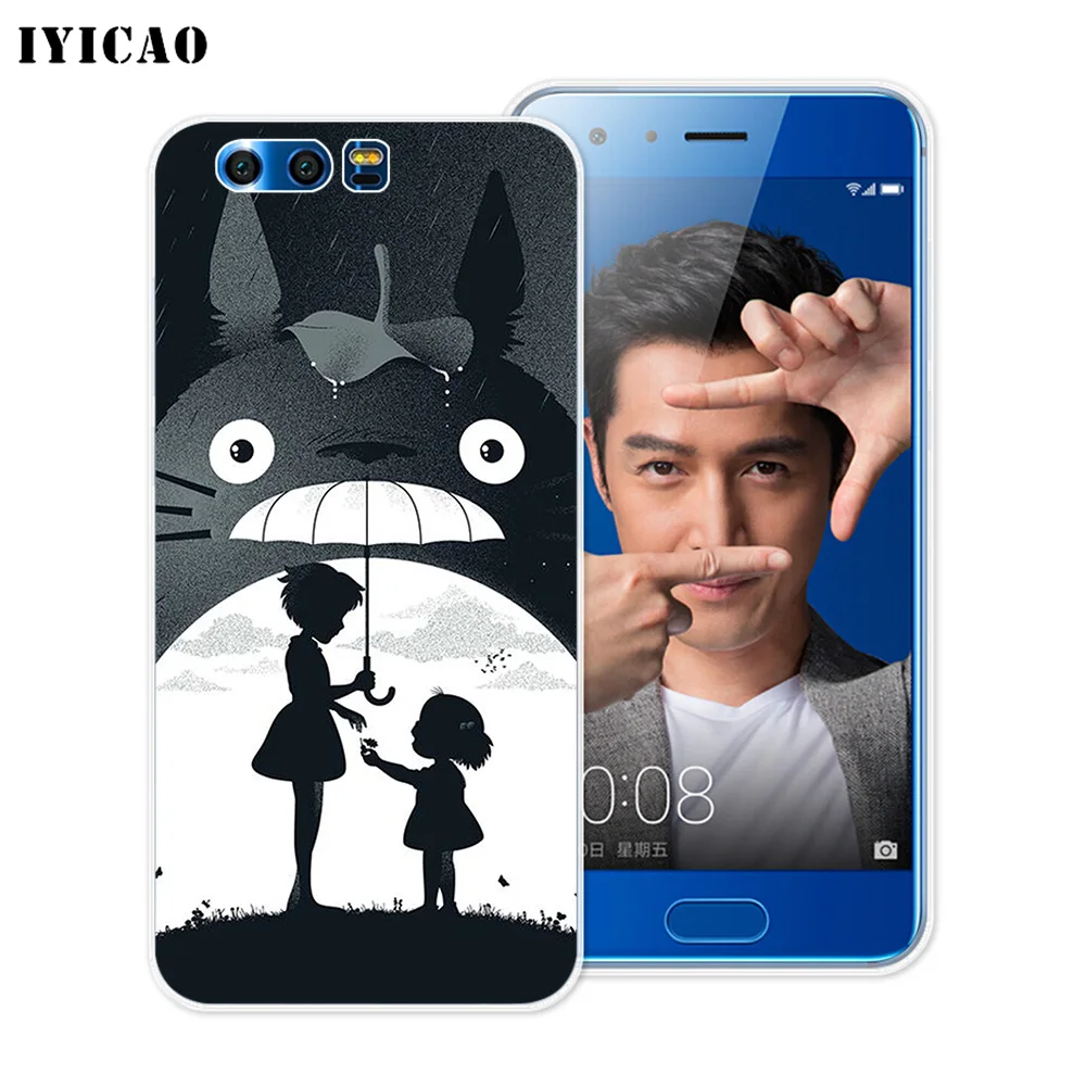 Мягкий силиконовый чехол IYICAO для Huawei Y9 Y7 Y6 Prime 2018 Honor 8C 8X8 9 10 Lite 7X 7C 6A 7A