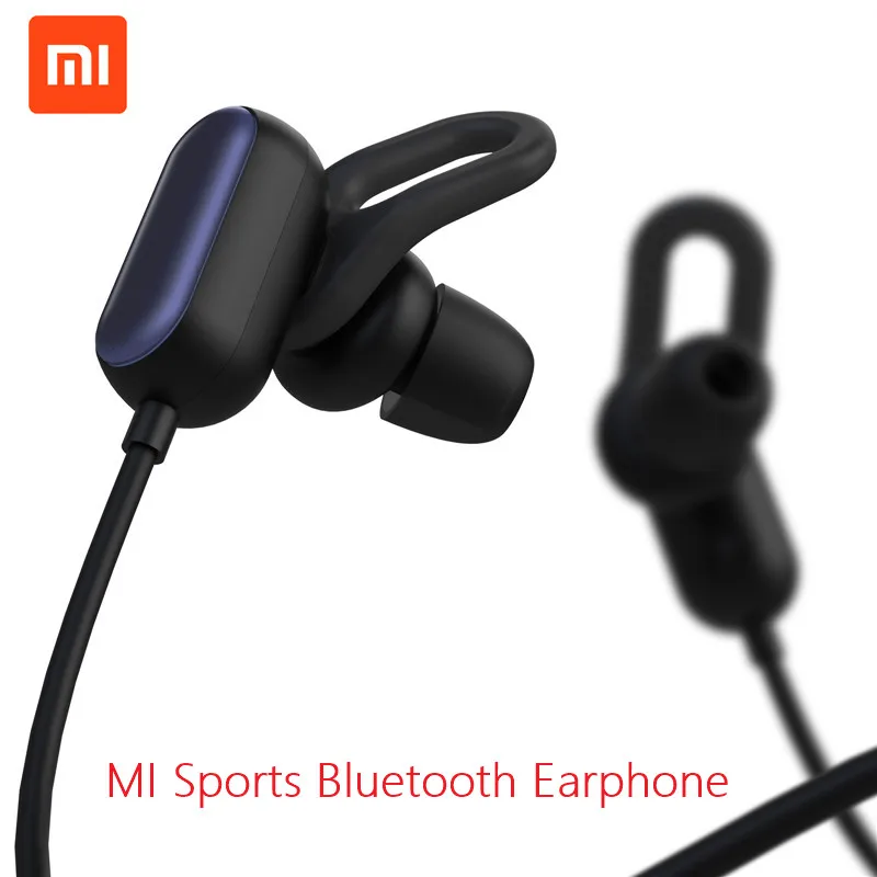 Оригинальные Xiaomi MI Bluetooth наушники с микрофоном Спортивные Беспроводные