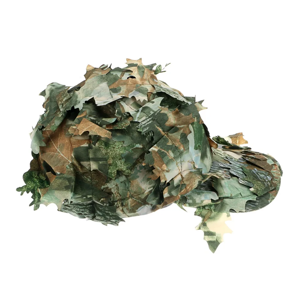 Открытый Bionic замаскированная Кепка Камуфляж охотничья шляпа Снайпер скрытый