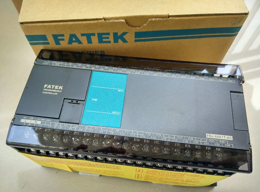 FBs 60XYT AC Fatek ПЛК 220В 36 DI 24 DO транзистор Модуль Новое в коробке|plc cable|plc remoteplc programmable |