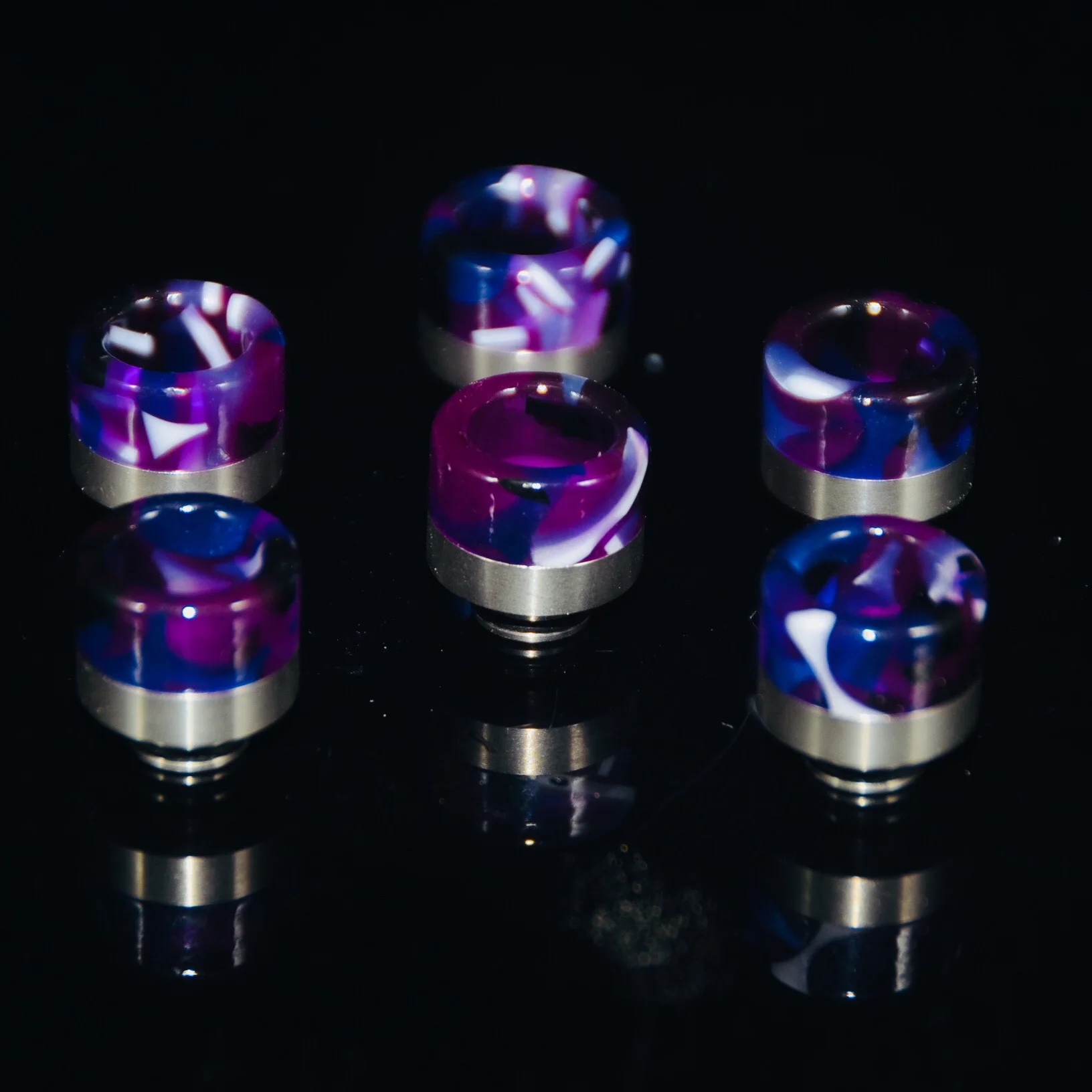 510 фиолетовая смола сменный капельный наконечник для Haku Riviera RDTA/Uwell Crown 4 IV/SiChro RDA/Eleaf