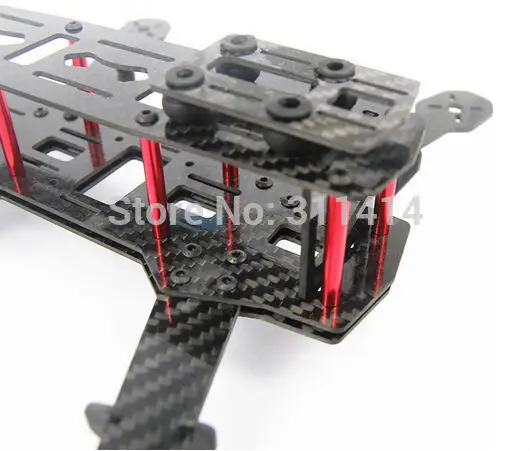 1 компл. Светонепроницаемая рамка квадрокоптера из углеродного волокна QAV250 Mini 250