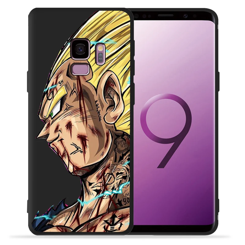 11 Dragon Ball Супер Саян Гоку Вегета Дракон Чехол для телефона для samsung Galaxy S9 S8 S10 плюс S7 S6 край S10 Lite Note9 8 крышка Etui - Цвет: 11