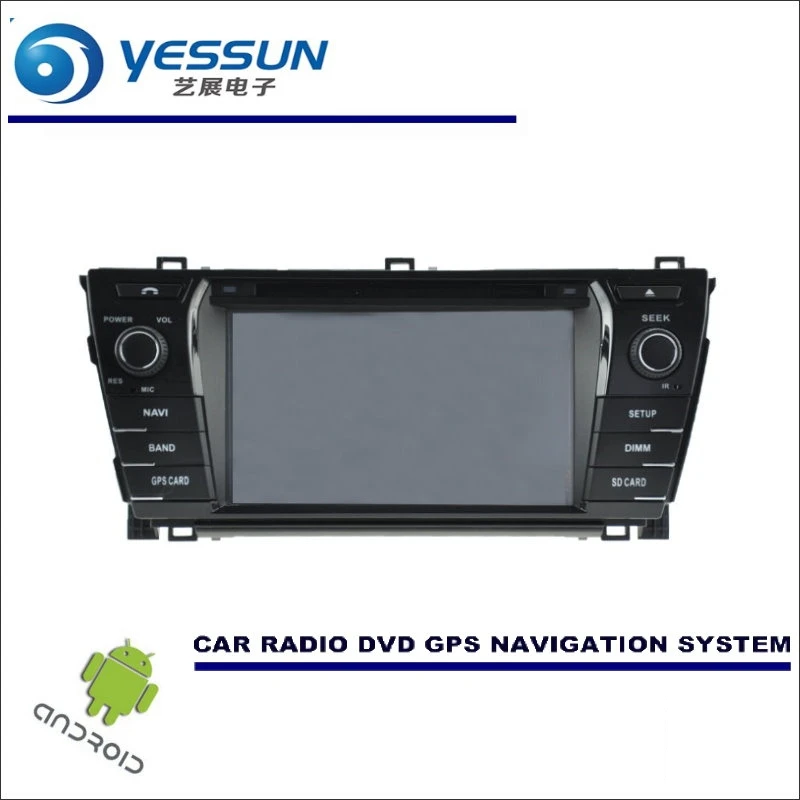 YESSUN автомобильная система навигации Android для Toyota Corolla E160 E170 2012~ Радио стерео CD DVD плеер gps Navi BT HD мультимедиа