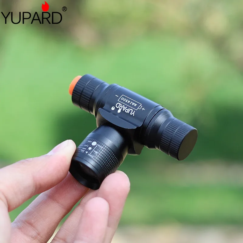 

YUPARD 3 режима CREE светодиодный налобный фонарь с зумом фонарь для кемпинга фонарь для рыбалки на открытом воздухе SportAA 14500 перезаряжаемый
